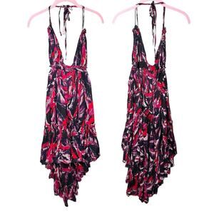Free People 100 Degree Printed Floral Mini Dress Size Large